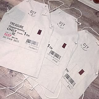作業も料理も効率アップ☆手作りのオリジナルエプロン
