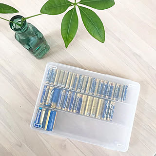 もう慌てない!美しく在庫管理も完璧な電池収納アイデア