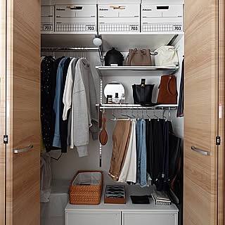 おうちも気持ちもスッキリ整う♪3つのパターンから選ぶ衣類収納の実例集