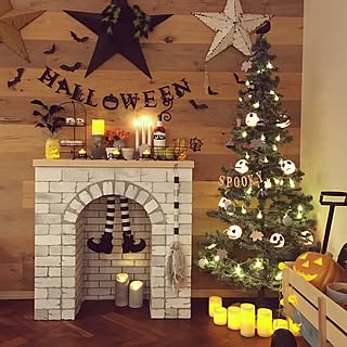 ハロウィンにもクリスマスにも♪長く使えるインテリア小物
