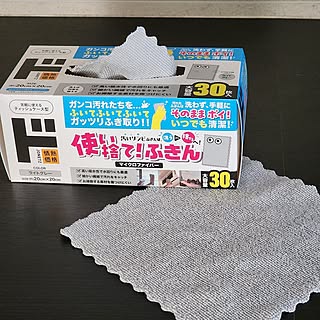 【高コスパアイテム】1枚約13円☆ドン・キホーテの「マイクロファイバー使い捨て!ふきん」 by 75さん