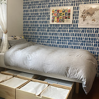 おうちの収納場所が足りない方必見！デッドスペースを賢く利用したベッド下収納