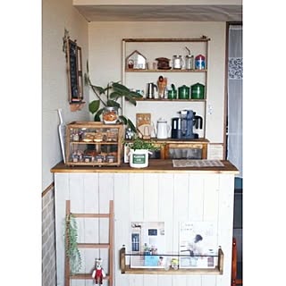 自分でDIYして楽しむ。お気に入りのカウンターがある風景