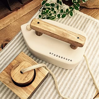 木のぬくもりと母の愛で作る♡おもちゃアイロンDIY by quatresaisons-hiroさん