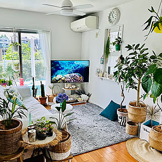 【写真でルームツアー】心安らぐ南国リゾート風インテリア。Megumiさんのお家をご紹介！