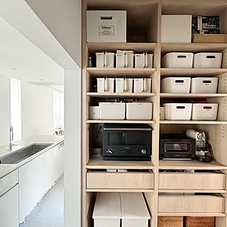 もっと便利に美しく♡わが家のパントリーご紹介します