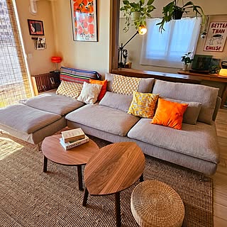 【写真でルームツアー】元気がでるオレンジカラーがアクセント。TAREさんのお家をご紹介！