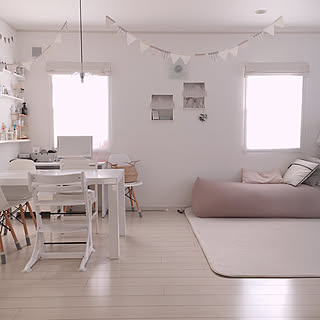 広々ゆったり掃除も楽ちん♪ソファなしリビングで快適生活