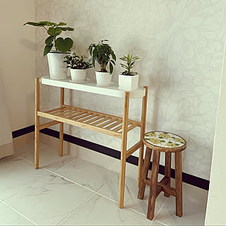 植物が美しく映える定位置作りに♪IKEAのプラントスタンドSATSUMAS