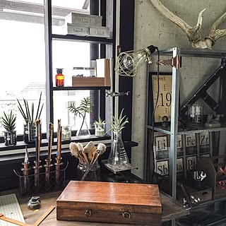 知的好奇心が満たされる☆スタイリッシュ＆クールな理系インテリア