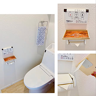 100均アイテムが役立つ♪トイレットペーパー収納&ホルダー実例