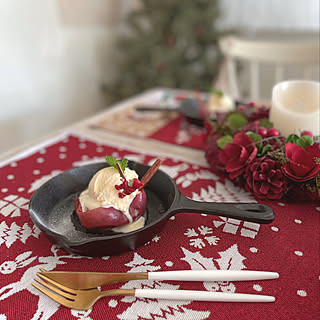 食卓をちょっと特別に♡リーズナブルで使いやすいニトリのスキレット