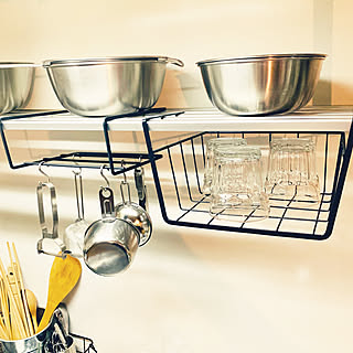 水回りから見せる収納まで♪ワイヤーラックの使い方10選