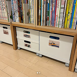 お家のどこでも使える！無印良品のポリプロピレンファイルボックス