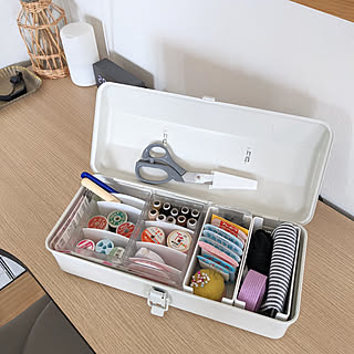 扱いやすくクールにきまる!整理整頓がうまくいく無印良品のスチール工具箱