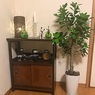 レトロな小物で個性が光る!懐かしくて落ち着くリビング