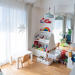 「おもちゃの整理もDIYも。しまうだけで終わらない、暮らしを豊かにする収納アイデア」 by misaki.tさん