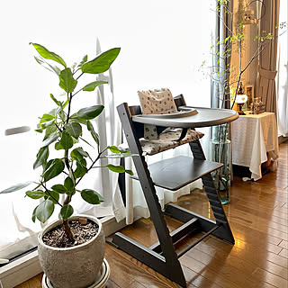 赤ちゃんから大人まで使える！共に成長するストッケのハイチェア、トリップトラップのある暮らし