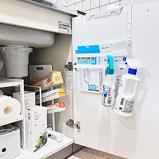 観音開きタイプも引き出し収納もおまかせ！ニトリのアイテムでシンク下の収納を快適化