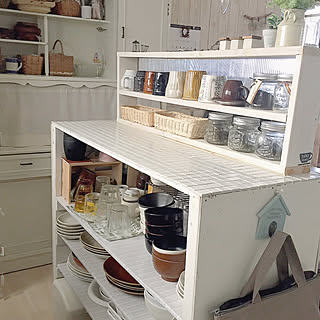 自分仕様だから使いやすさ抜群！DIYのキッチンカウンター