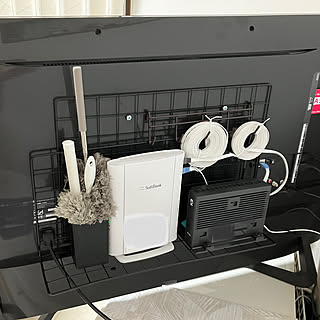 生活感を隠しながら使いやすく整理整頓☆ルーター置き場の工夫