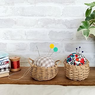 手作りタイムがもっと楽しくなる！ハンドメイドのピンクッション実例