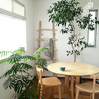 こんな空間欲しい!ラウンドテーブルで作るカフェスタイル