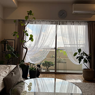 取り付ける場所に合わせて選べる♪IKEAのカーテンがある暮らし