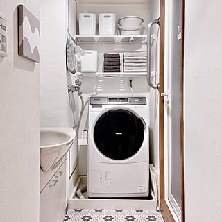 デッドスペース解消＆家事効率アップ！見た目もばっちりな洗濯機上の収納アイデア集
