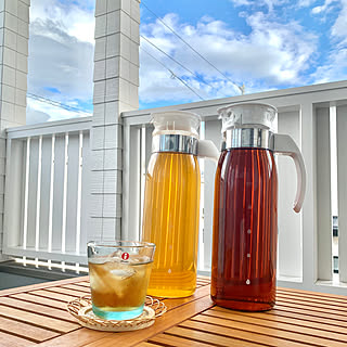 いつでもおいしく水分補給ができる♪麦茶ポットのある暮らし