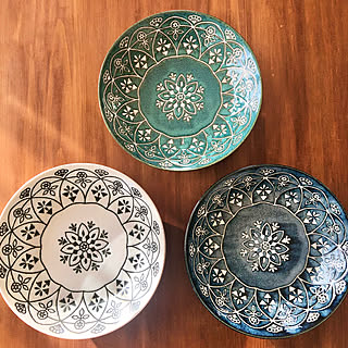 【みんなの口コミ拝見！】人気のプレート「Moroccan パスタ&カレー皿 3色組」