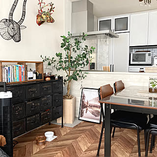 葉も幹も驚くほどリアル！ニトリの大きなフェイクグリーン