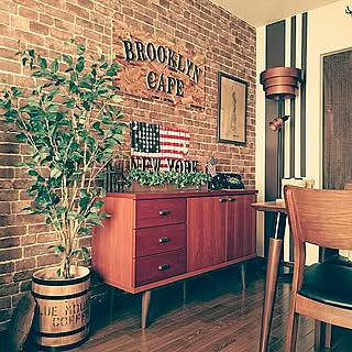 インダストリアルで都会的に！ブルックリンスタイルのお部屋10選