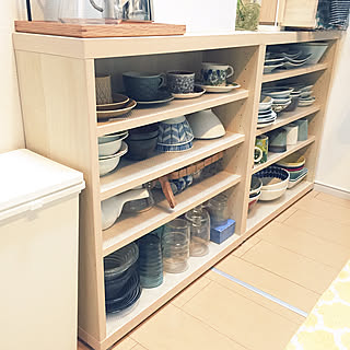 IKEAの家具で叶える！暮らしに合わせて取り入れた食器収納アイデア