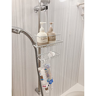 バスルームをすっきり整えるために☆こだわりたいシャンプーの置き方