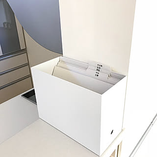 美しく整った収納が手に入る。無印良品「ポリプロピレンファイルボックス」を使った収納実例集