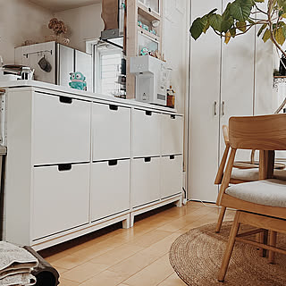 「つい置き」で散らかる悩みを解決します♪IKEAのアイテムでカウンター周りの収納作り