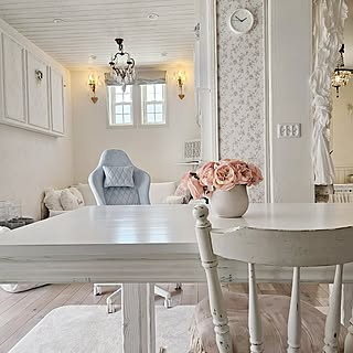 「ロフト付きの平屋に愛しさを詰めた、フレンチシャビーなお家」 by marlyさん