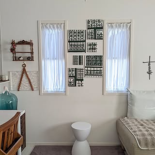 お気に入りの布で自由に楽しむ♪ファブリックパネルのDIY実例