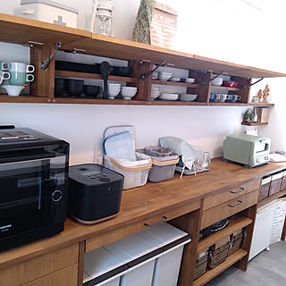 「インテリアと調和する、使いやすさと思いが詰まったナチュラルキッチン」 by ayaさん