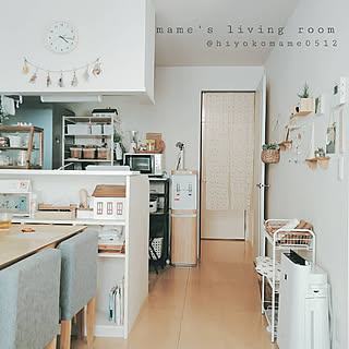 「あるべきものとほんの少しの＋αでつくる、自然で可愛いキッチン」 by hiyokomame0512さん