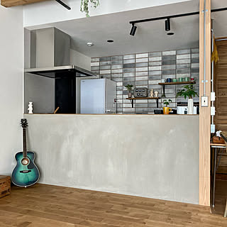 「夫婦の希望を叶えた、ナチュラル×インダストリアルキッチン」 by kokonanaさん