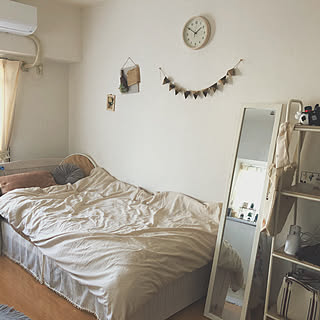 「27ｍ2。収納の少なさをものともしない、ナチュラル＆シンプルな部屋づくり」 by uqa.さん