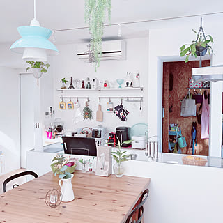 「使い勝手も気分も軽快に♪北欧カジュアルな対面キッチン」 by milsaさん