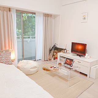 「23m2。大切なものと大好きなもので導く、ほっこり優しいホワイトなお部屋」 by taraさん