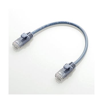 まとめエレコム GigabitやわらかLANケーブルCat6準拠 ブルー 0.15m LD-GPY/BU015 1本×10セット