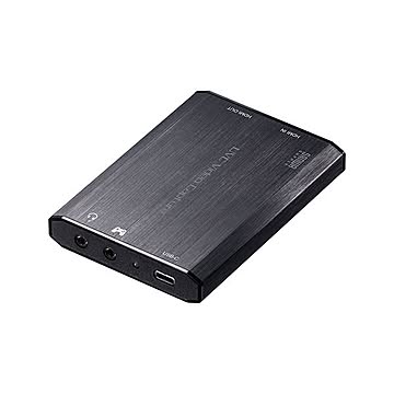 サンワサプライ HDMIキャプチャー（USB3.2 Gen1・4K パススルー出力付き） USB-CVHDUVC3