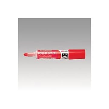 （まとめ） ぺんてる ノックル 後端プッシュ式 太字丸芯（4.0mm） EMWL5W-B 赤 1本入 【×10セット】