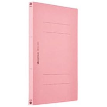 フラットファイル/紙バインダー A4/2穴 360冊入り タテ型 桃 D017J-36PK