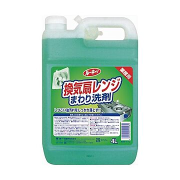 (まとめ) 第一石鹸 ルーキー 換気扇レンジクリーナー 業務用 4L 1本 【×10セット】
